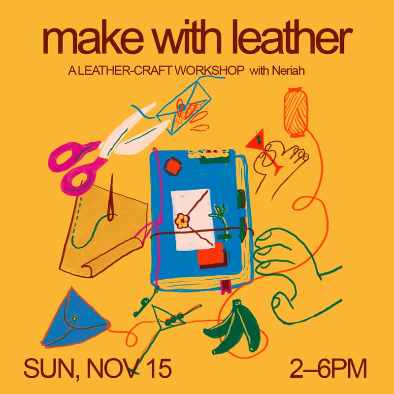 Cover Image for make with leather