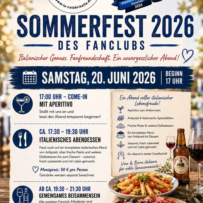 Cover Image for Sommerfest vom Fanclub (anschl. WM beim Fischerfest)