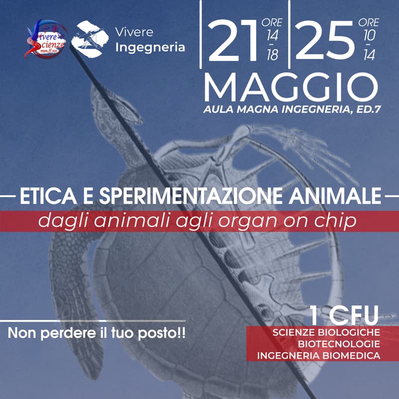 Cover Image for Seminario: "Etica e Sperimentazione Animale: dagli Animali agli Organ-On-Chip"