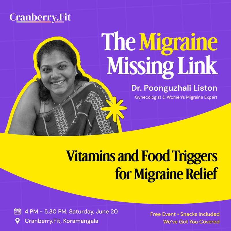 Cover Image for The Migraine Missing Link: Vitamins and Food Triggers for Migraine Relief