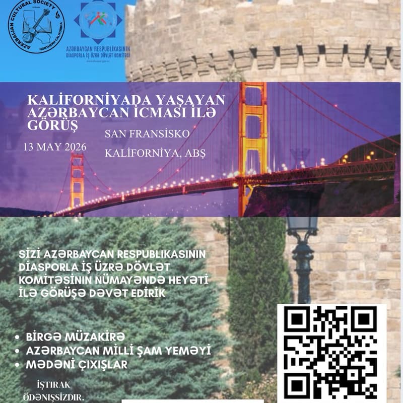 Cover Image for Northern California Community And Azerbaijan Diaspora Committee Meeting And Dinner