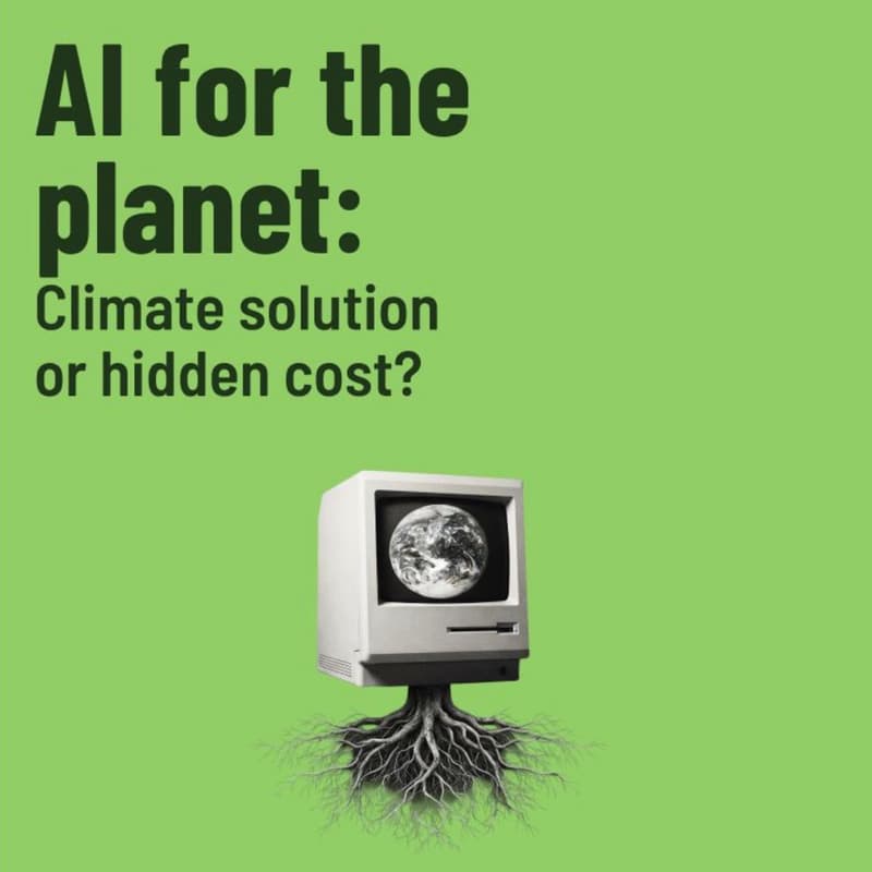 Cover Image for AI for the Planet: Climate Solution or Hidden Cost?