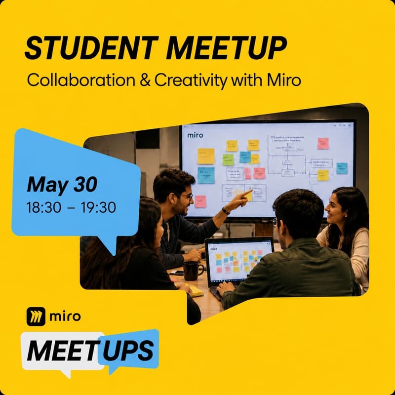 Cover Image for Student Collaboration Meetup with Miro
