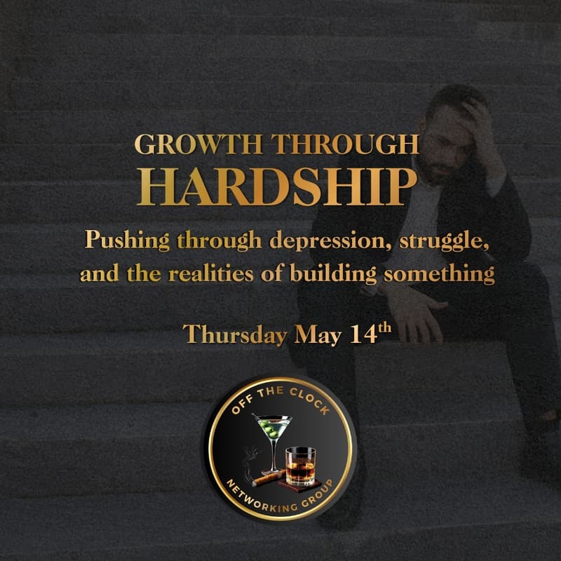 Cover Image for Growth Through Hardship: Pushing through depression, struggle, and the realities of building something
