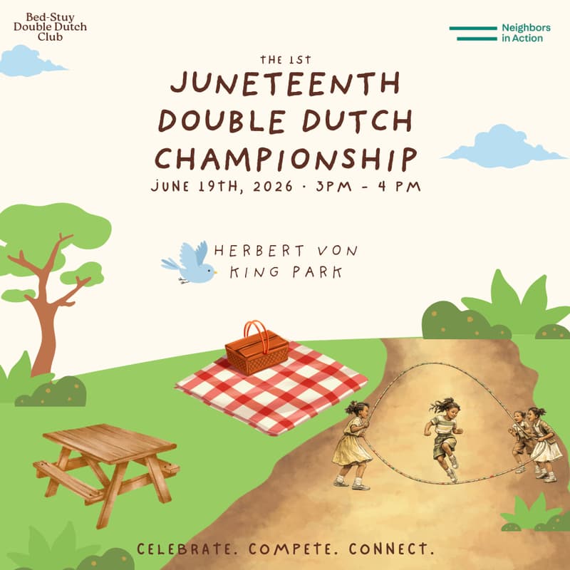 Cover Image for The 1st Juneteenth Double Dutch Championship