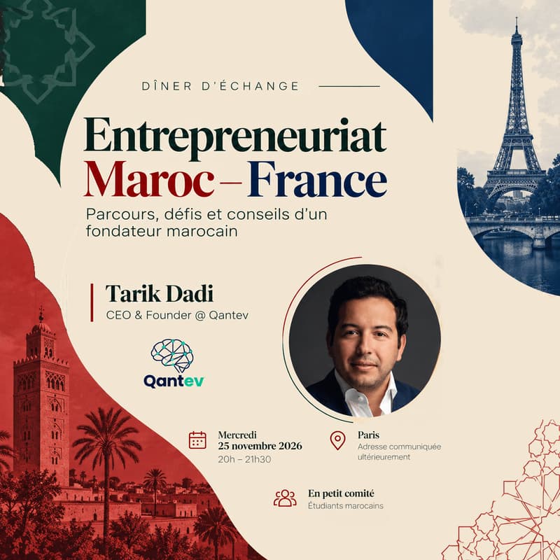 Cover Image for MAJLIS — Entrepreneuriat Maroc–France X Tarik Dadi