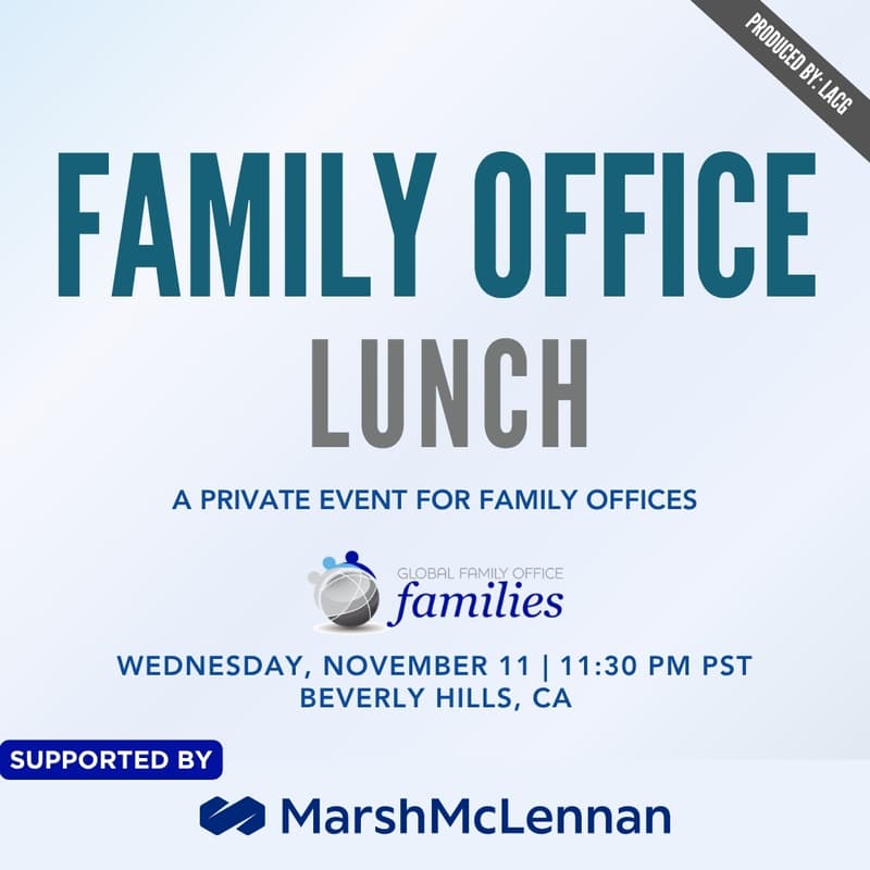 Cover Image for November 11: GFOC Family Office Lunch