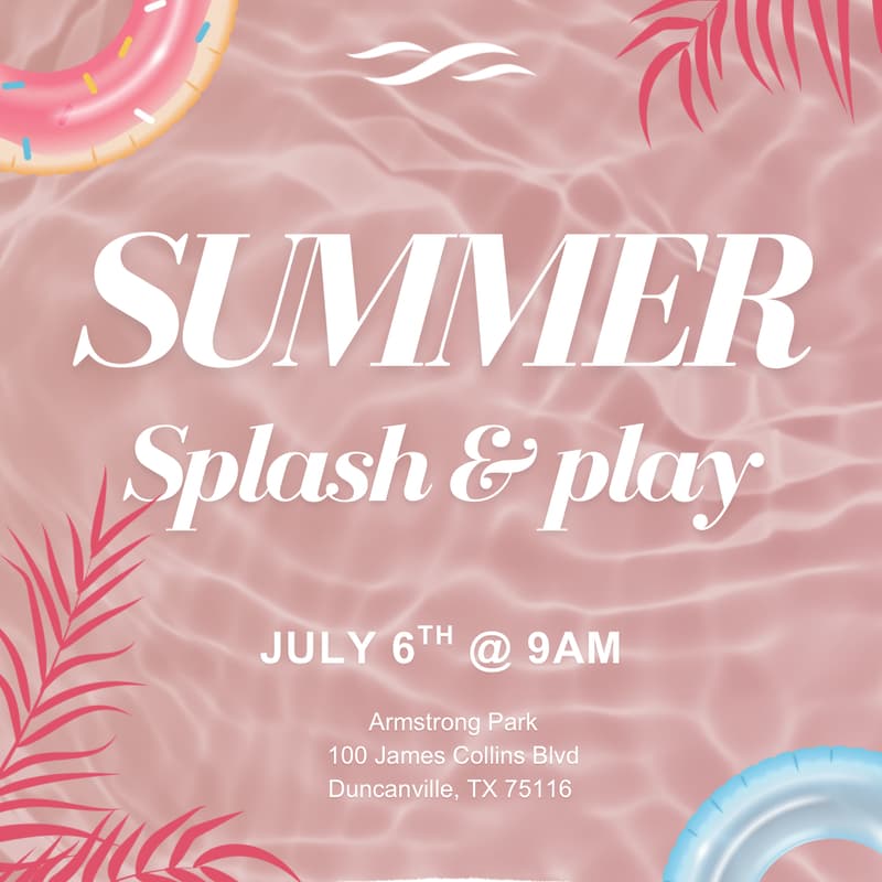 Cover Image for July 6th: Summer Splash & Play