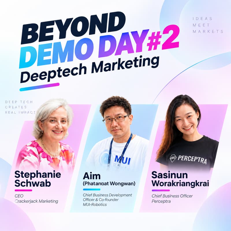 Cover Image for Deeptech Marketing: Ideas Meet Markets. Deep Tech Creates Real Impact