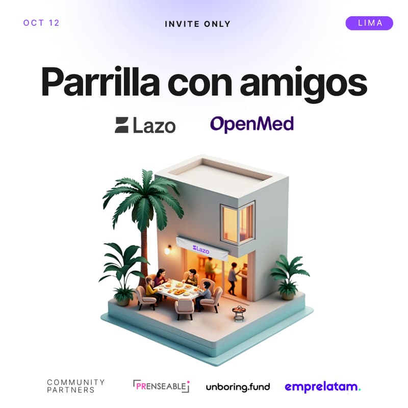 Cover Image for Parrilla con Amigos @ Perú Tech Week