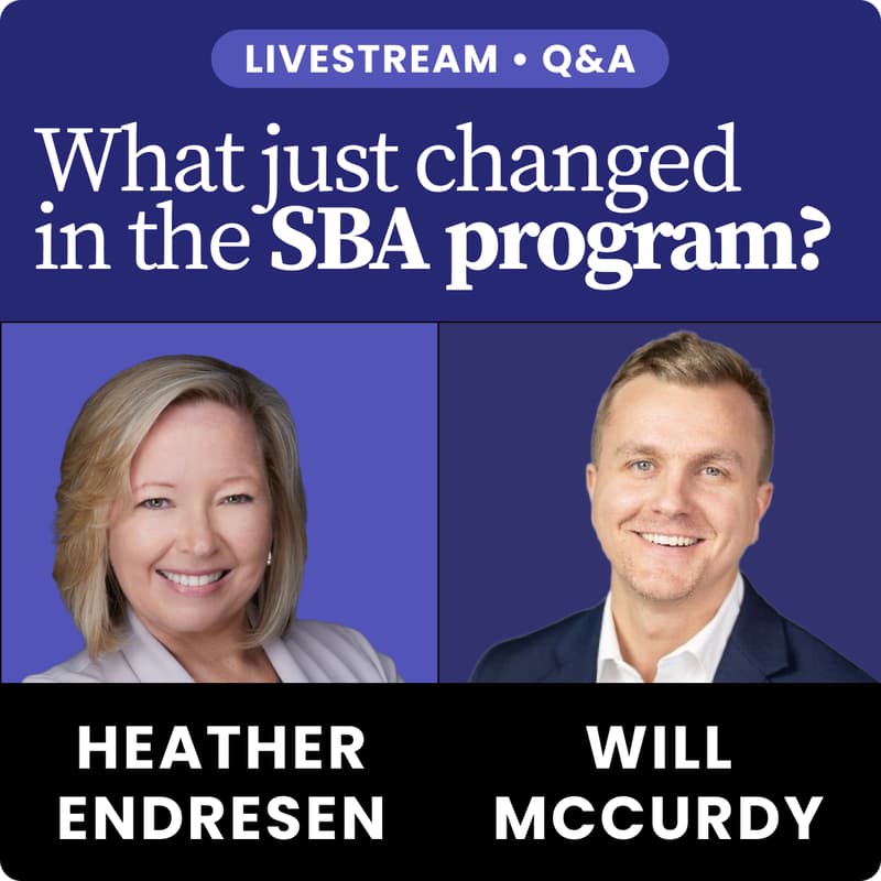 Cover Image for What changed for the SBA 7(a) today?