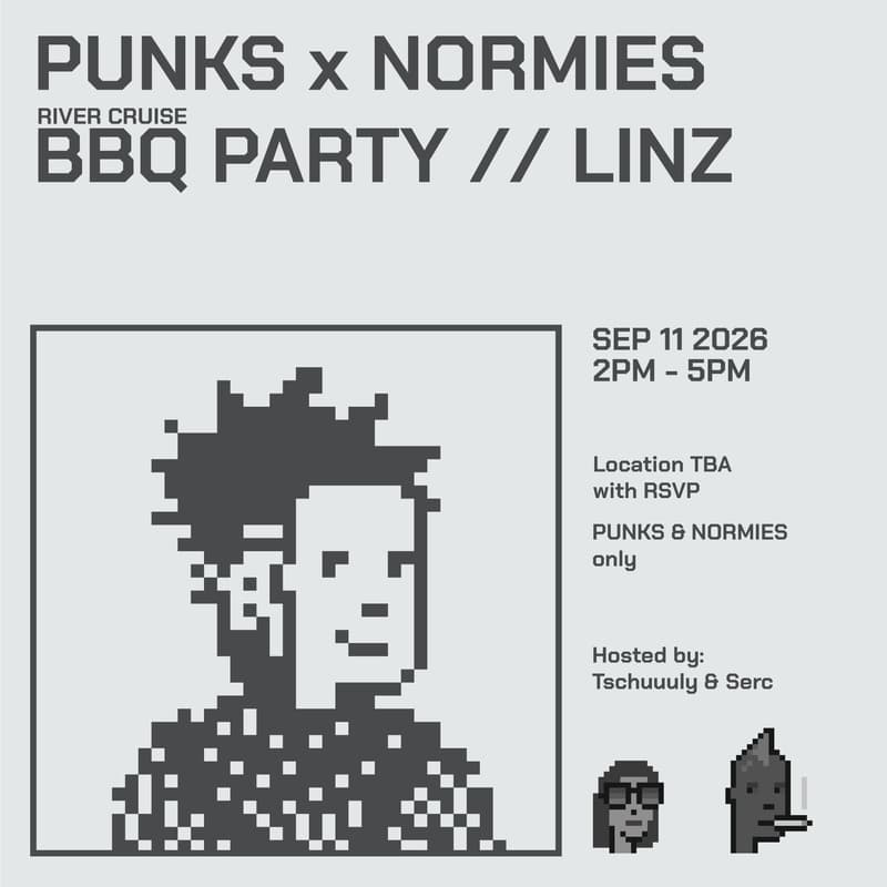 Cover Image for PUNKS & NORMIES BBQ PARTY // LINZ
