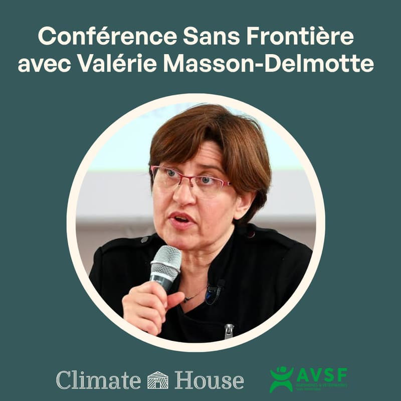 Cover Image for Conférence Sans Frontière avec Valérie Masson-Delmotte