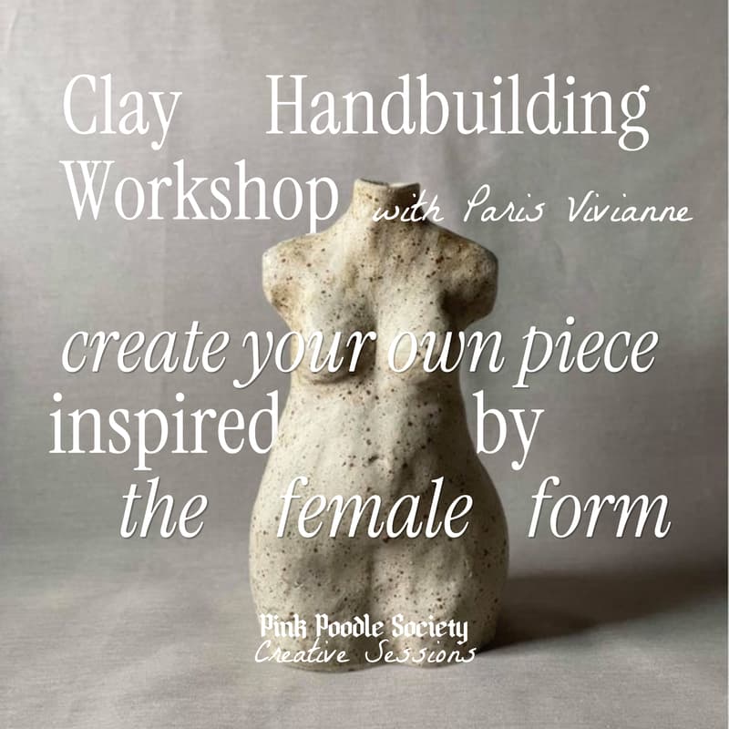 Cover Image for Amsterdam | Female Forms: A Clay Hand Building Workshop on Female Forms with Paris Vivianne