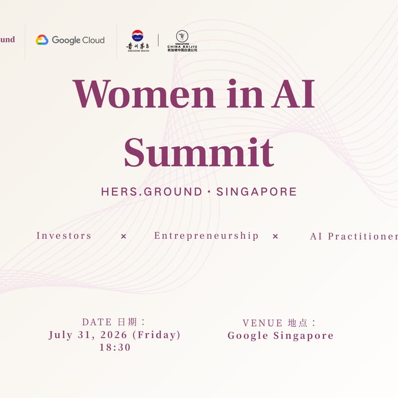 Cover Image for Women in AI Summit|HerS.Ground × Google