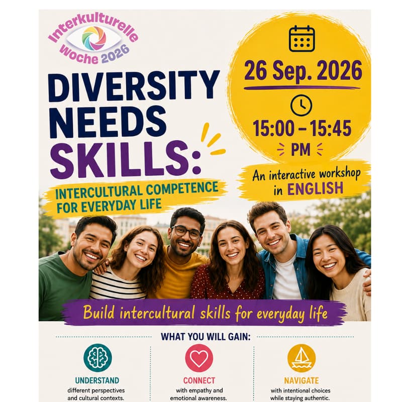Cover Image for "Diversity needs skills: Intercultural competences for everyday life"