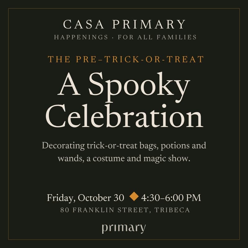 Cover Image for Pre–Trick-or-Treat at Casa Primary