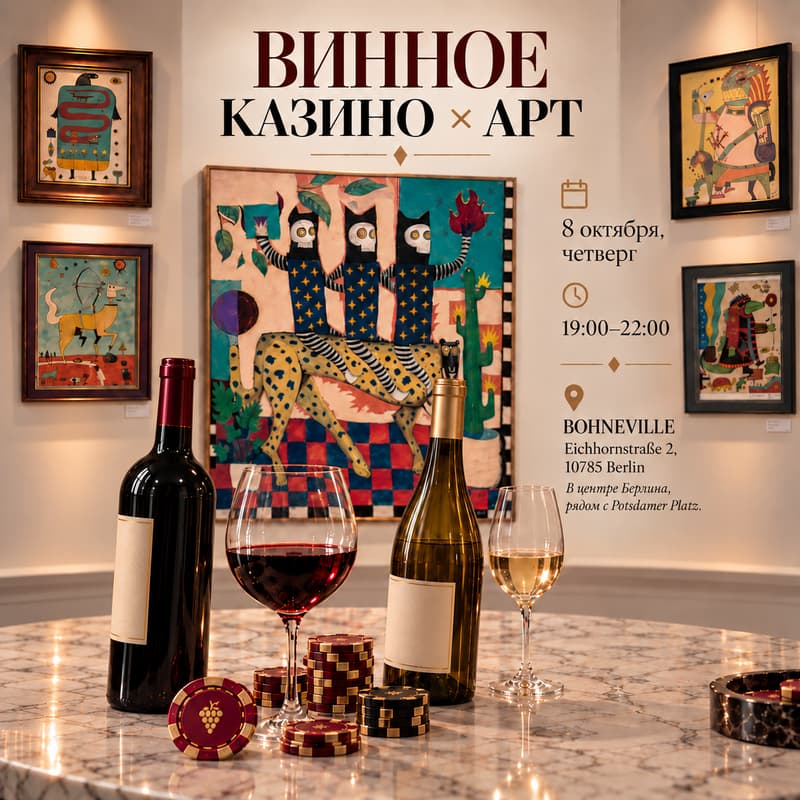 Cover Image for ВИННОЕ КАЗИНО × АРТ