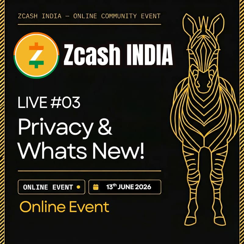 Cover Image for Zcash IND Ecosystem Live #03