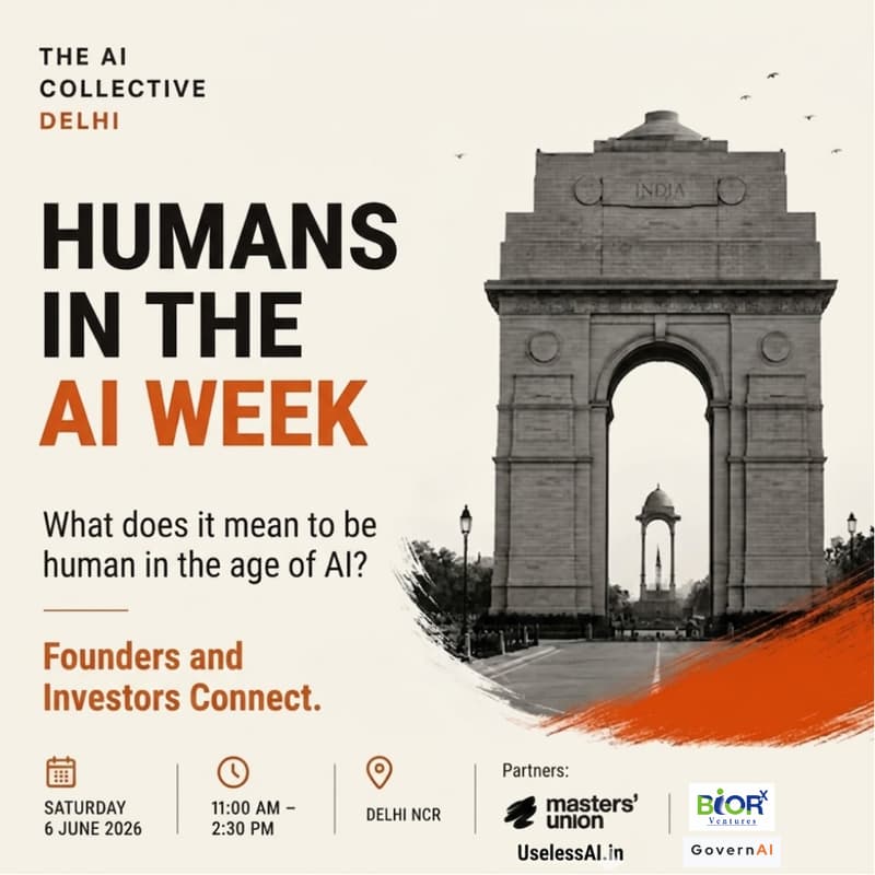 Cover Image for The AI Collective Delhi | Humans in AI Week