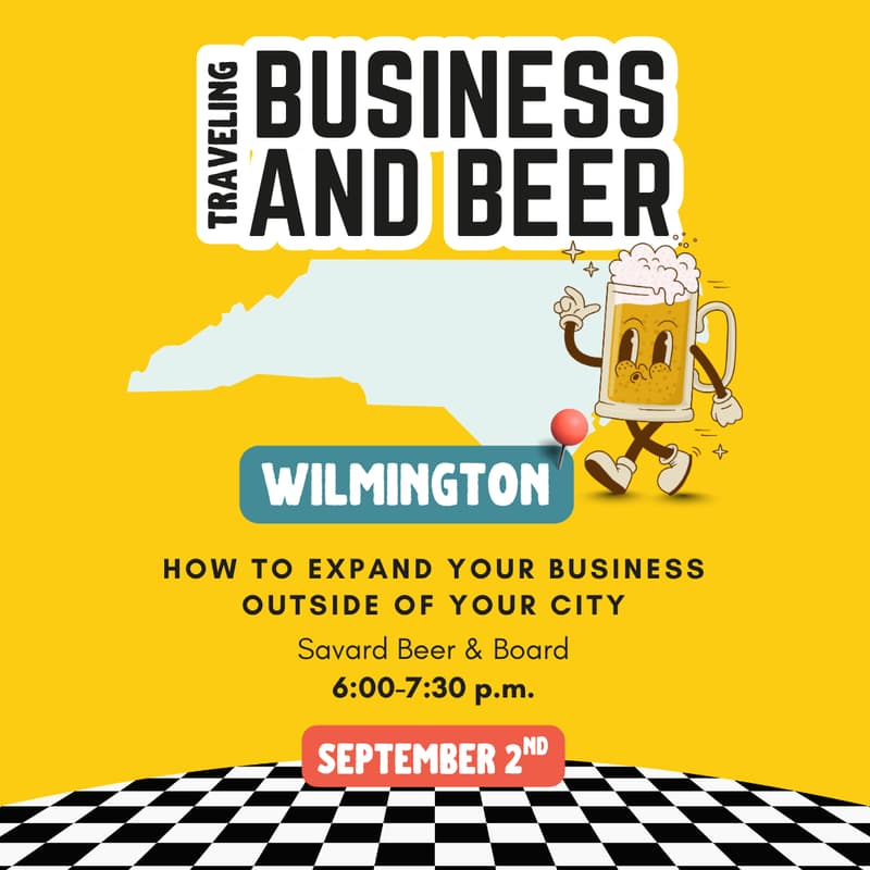 Cover Image for Traveling Business and Beer - Presented by Startup Women NC
