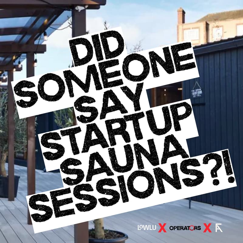 Cover Image for Operators X FA Social Sauna Event