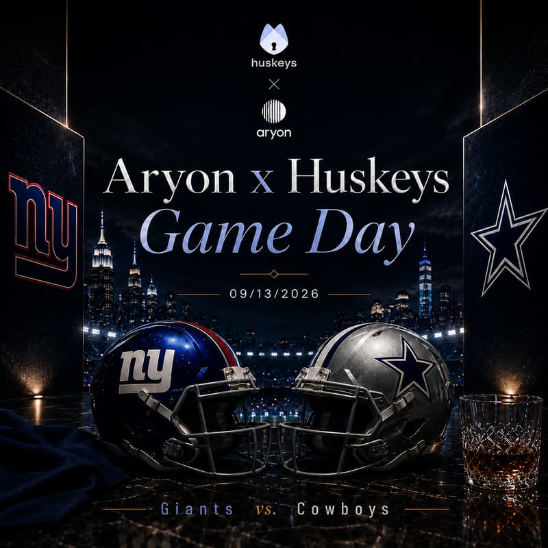 Cover Image for Aryon x Huskeys: Game Day Giants vs. Cowboys ๐