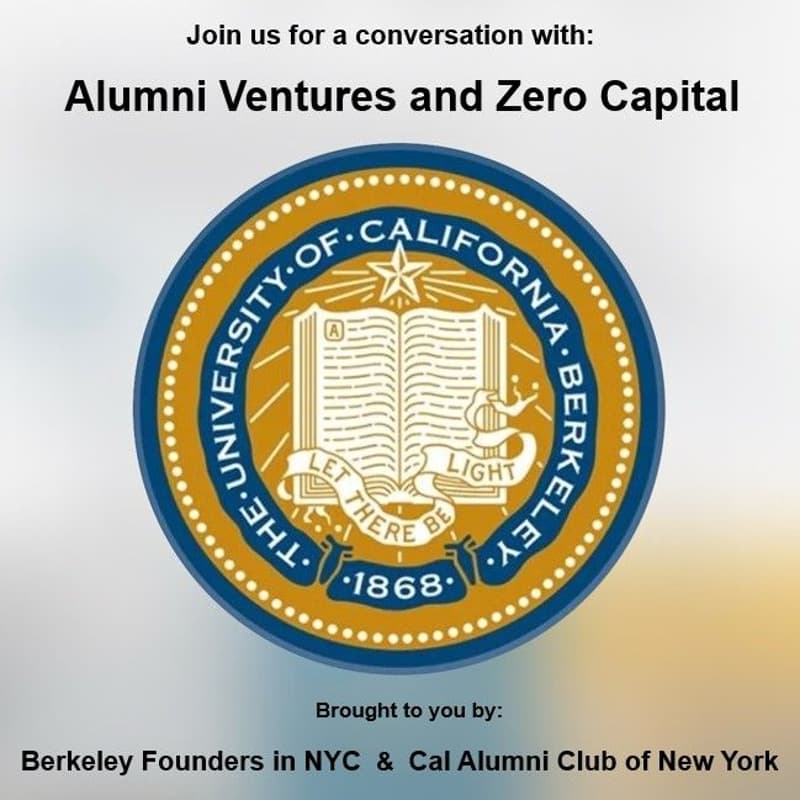 Cover Image for Venture Capital Panel with Alumni Ventures, Zero Capital
