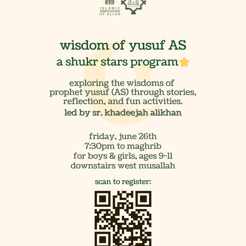 Cover Image for Shukr Stars: Wisdom of Yusuf AS