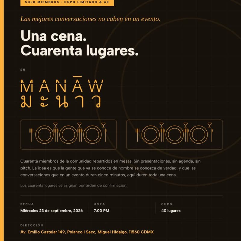Cover Image for CENA DE CONEXION