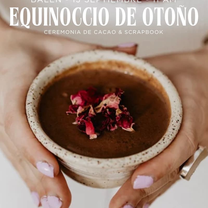 Cover Image for Equinoccio de Otoño: Cacao & Scrapbook - Lommel