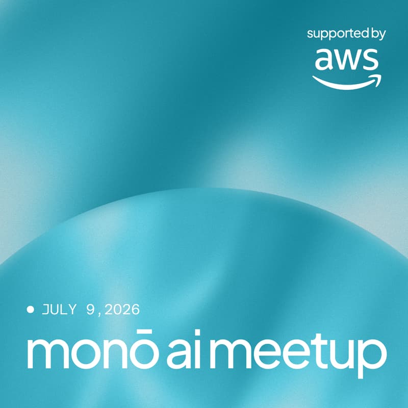 Cover Image for monō ai meetup