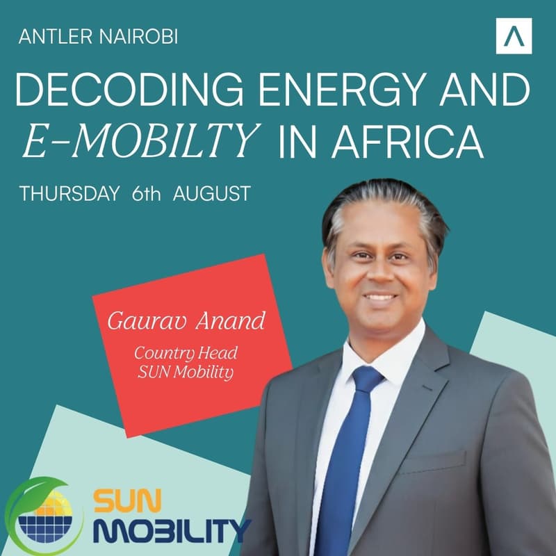 Cover Image for Energy & E-Mobility in Africa - With Antler & SUN Mobility
