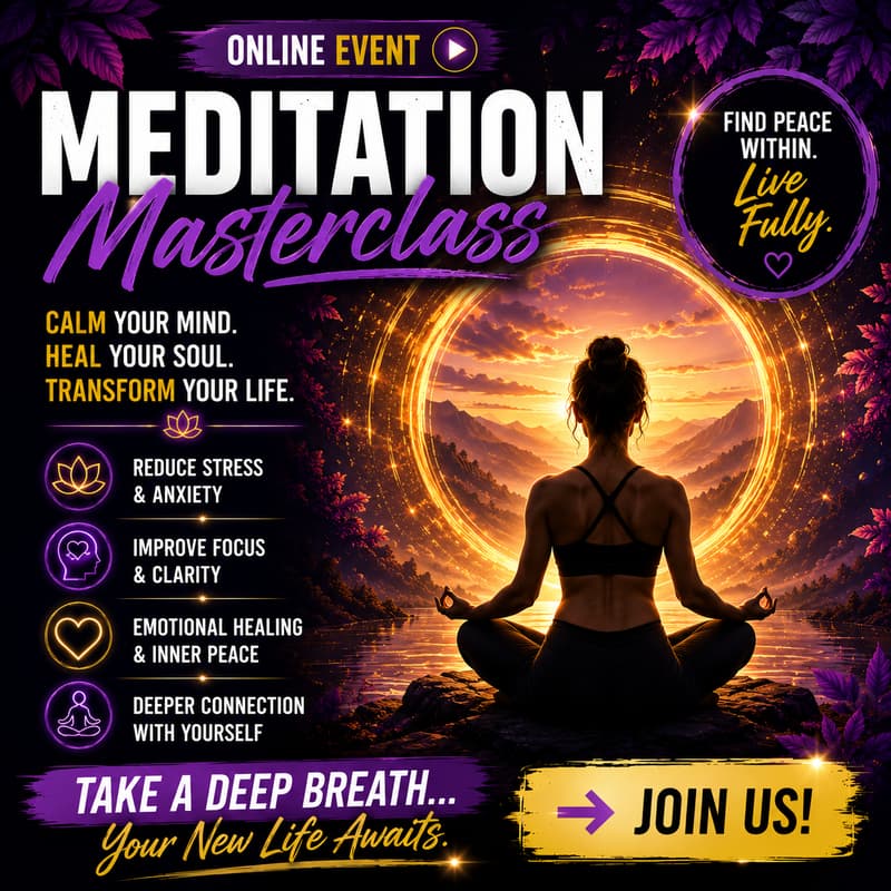 Cover Image for Meditation Masterclass: Your Guide to Deep Inner Peace