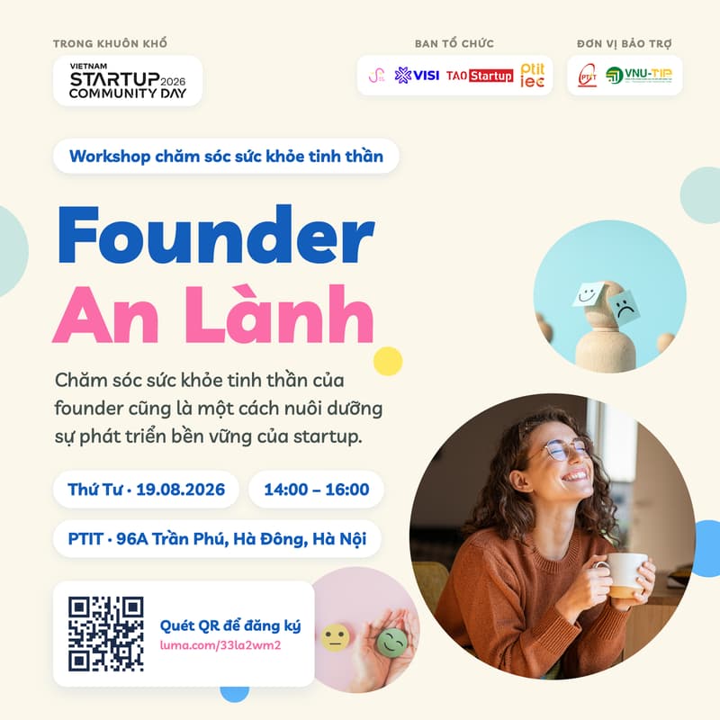 Cover Image for [Seesaw x Viet Nam Startup Community Day 2026] Founder An Lành