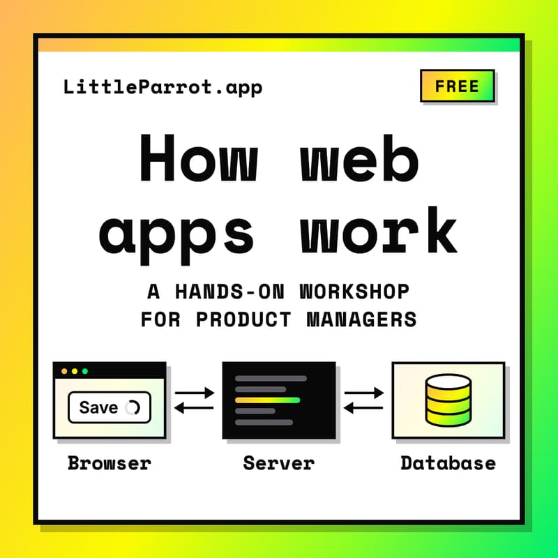 Cover Image for How web apps work: for product managers who want to follow the technical conversation