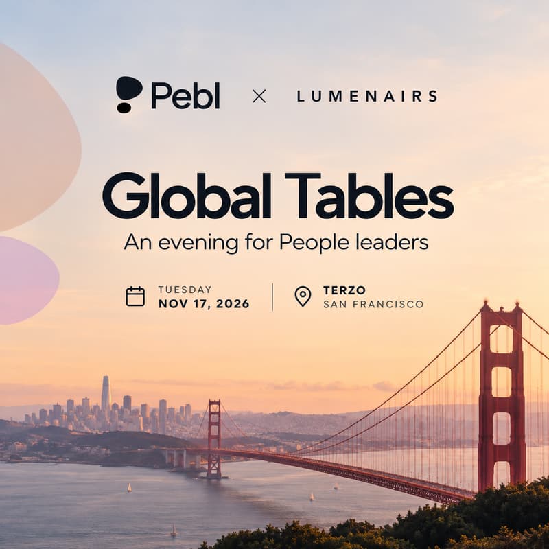 Cover Image for Pebl x Lumenair Global Tables: SF