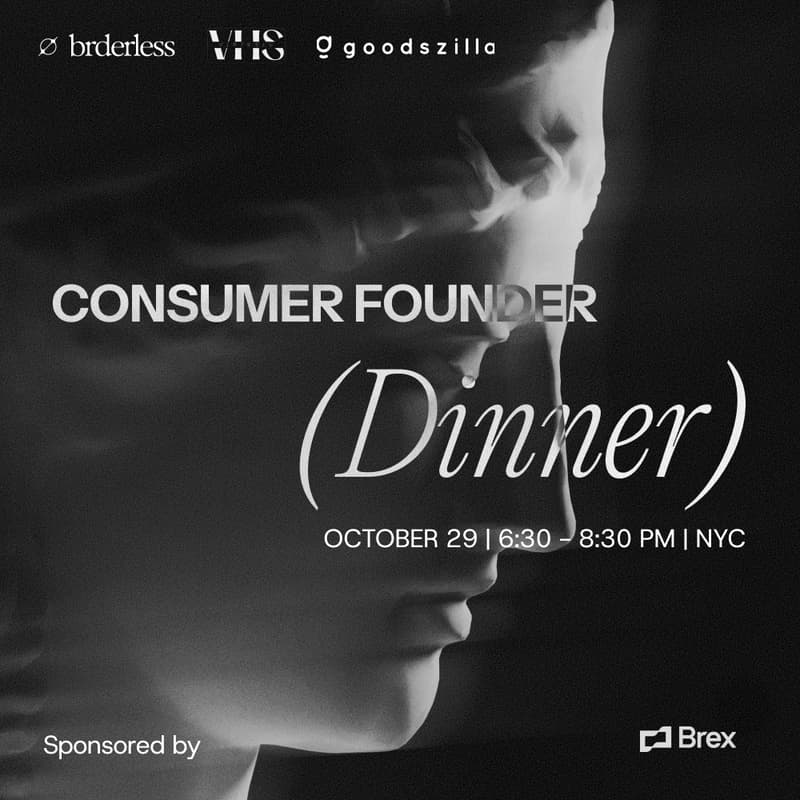 Cover Image for Consumer Founder Dinner (with VHS Ventures)