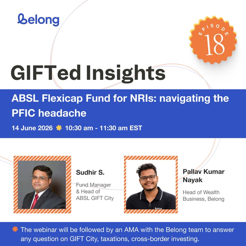Cover Image for GIFTed Insights Ep 18: ABSL Flexicap Fund for NRIs - navigating the PFIC headache