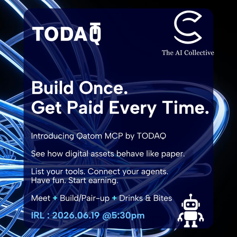 Cover Image for Build Once. Get Paid Every Time. — Qatom by TODAQ