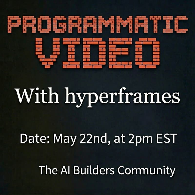 Programatic Video with Hyperframes · Luma
