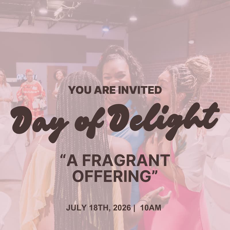 Cover Image for Day Of Delight: “A Fragrant Offering”