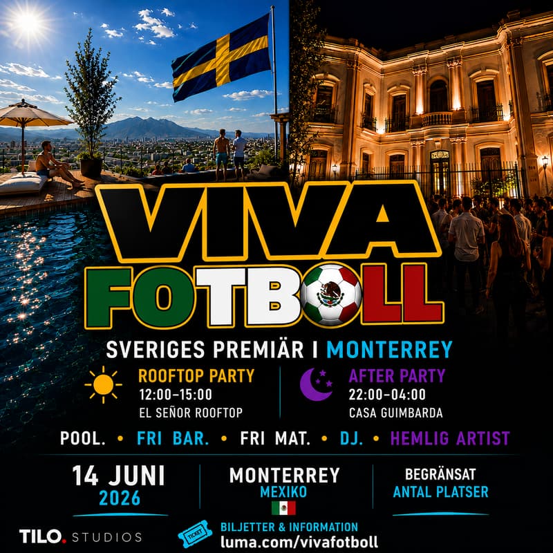 Cover Image for VIVA FOTBOLL! – SVERIGE I MONTERREY 🇲🇽