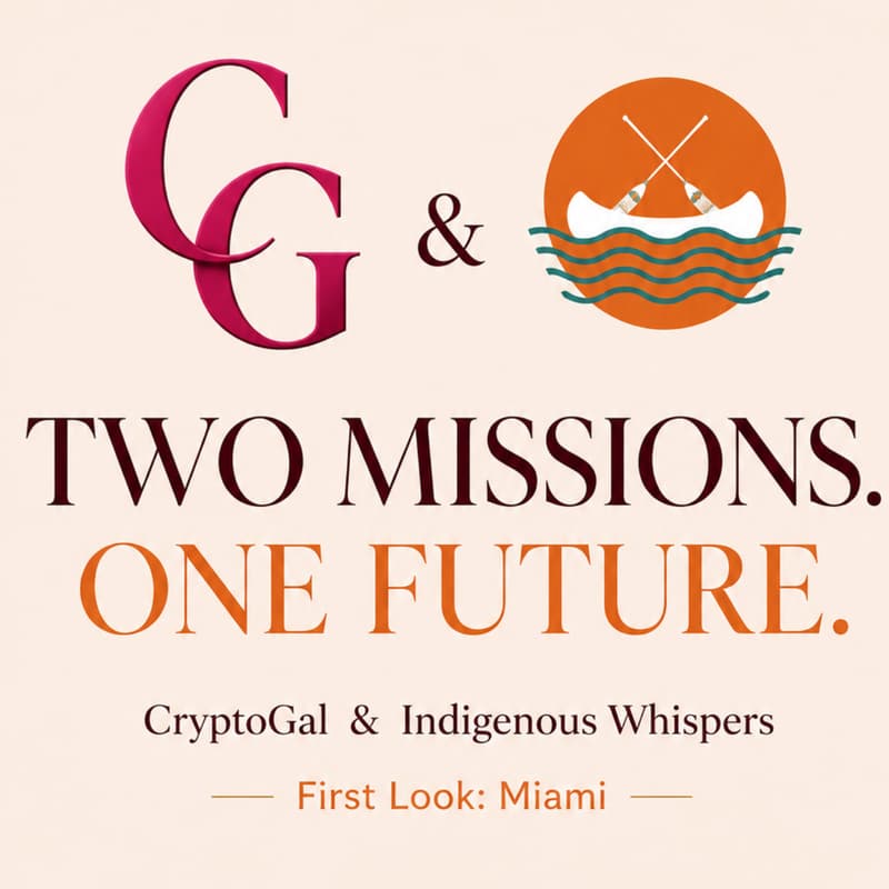 Cover Image for CryptoGal & Indigenous Whispers: Crypto, Culture & Community