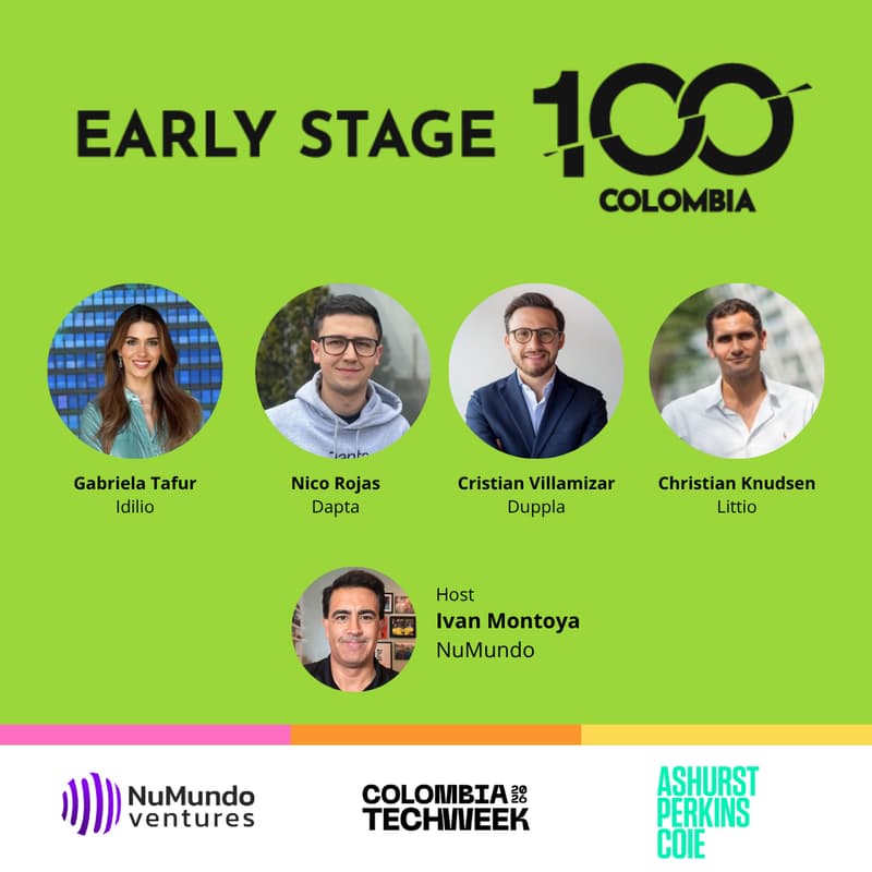 Cover Image for Colombia Early Stage 100: learn from Colombia's top startups