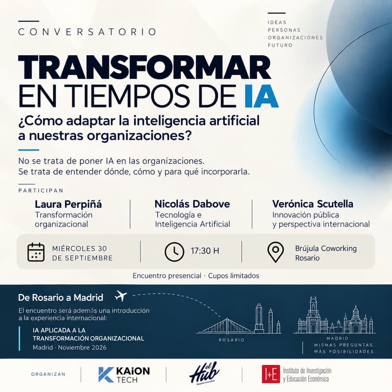 Cover Image for Transformar en tiempos de IA