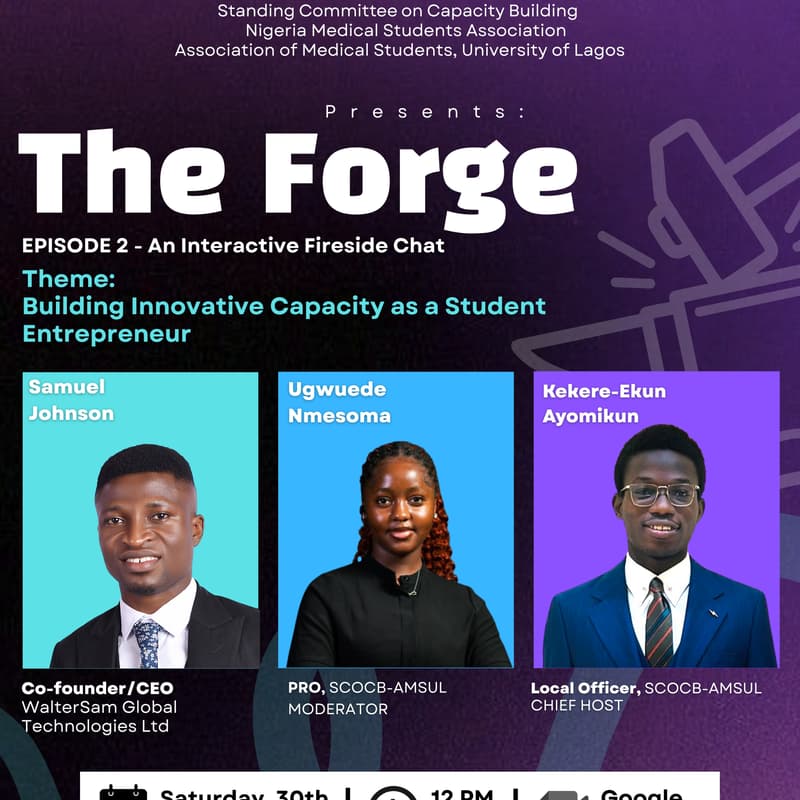 Cover Image for NiMSA SCOCB-AMSUL: The Forge Webinar Series - Episode 02
