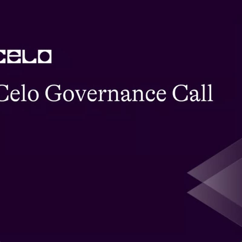 Cover Image for Celo Governance Call #94 | Jul 30th, 2026