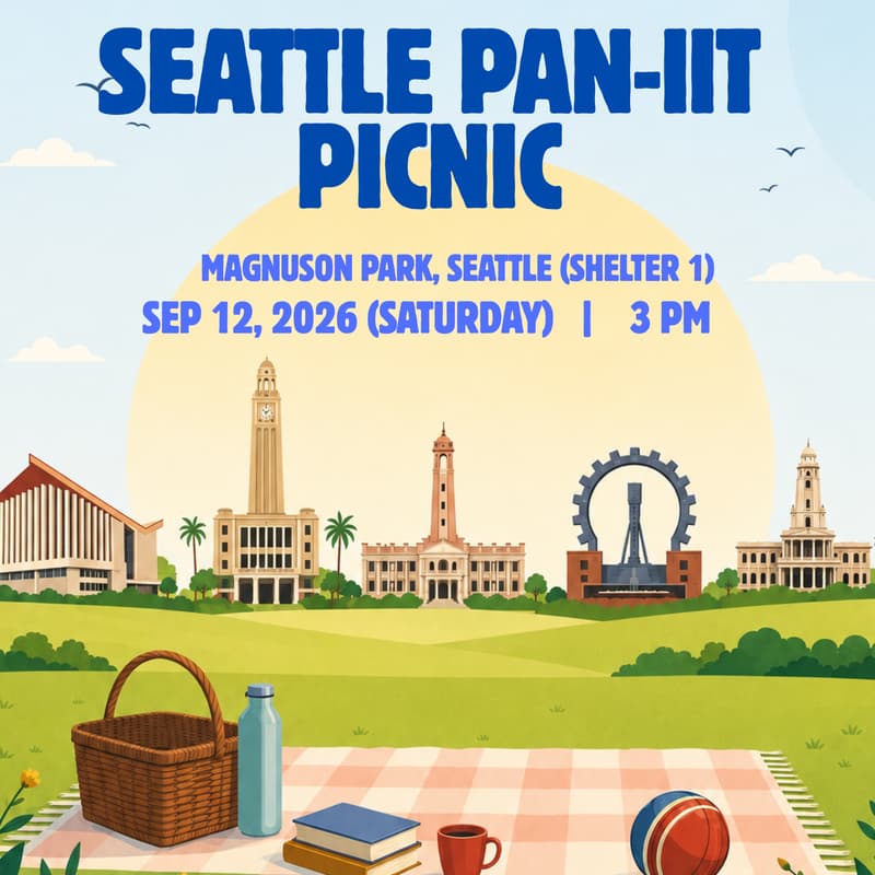 Cover Image for Seattle Pan IIT Picnic '26