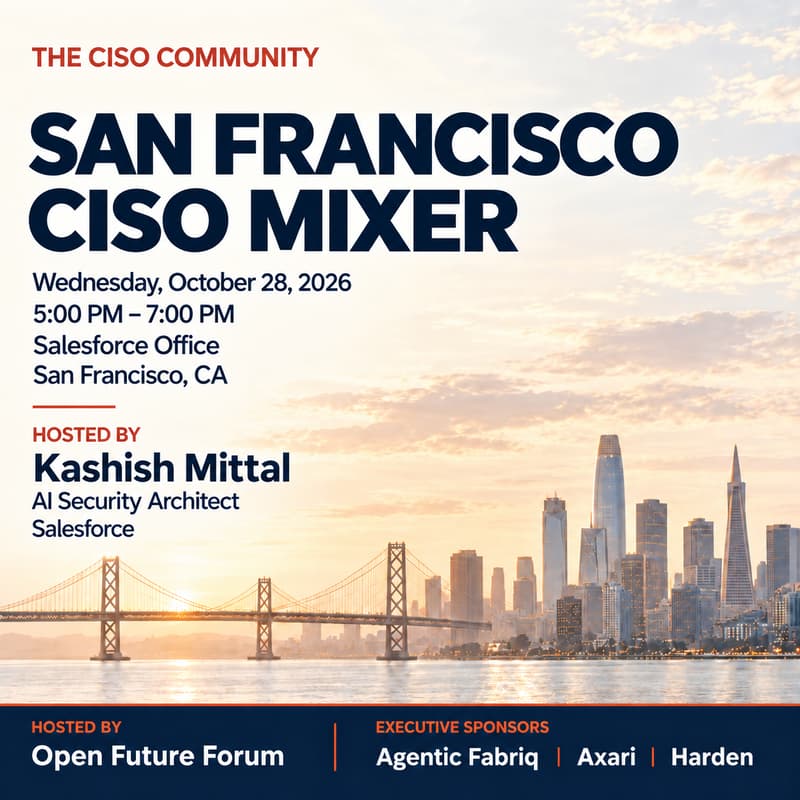 Cover Image for CISO San Francisco Mixer